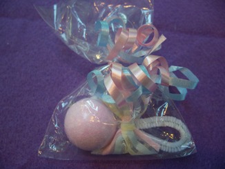 how to make rattle shower ornaments